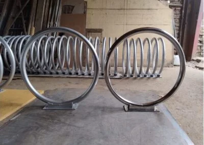 venta Bicicletero Circular Acero inoxidable