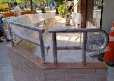 Fabricación de barandas de acero inoxidable a medida